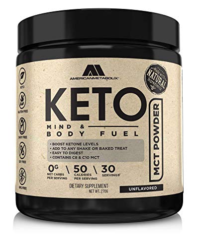 Keto MCT Powder, 30 Servings, Unflavored