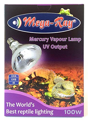 Mega-Ray Mercury Vapor Bulb - 100 Watts (120V)