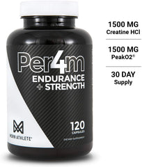 MDRN Athlete Per4m™, Creatine HCl & Peak02®, Endurance + Strength, 120 Capsules