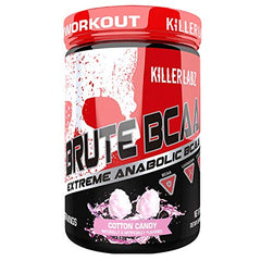 Killer Labz Brute BCAA Powder, Intra and Post Workout Recover Drink, Amino Acids Supplement, 450 Grams, 60 Servings