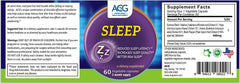 ACG - Dietary Supplements Reduces Latency Increases Quality Better Rem Sleep Aid - 60 Capsules