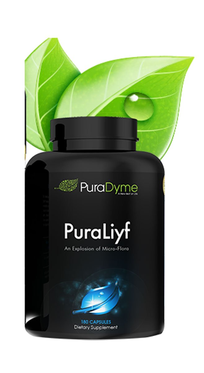 Puradyme Puraliyf Probiotic Enzymes Dietary Supplement - 180 Caps. By Lou Corona