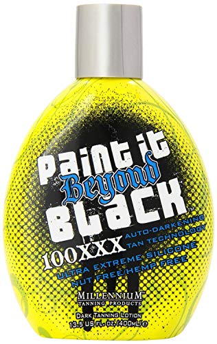 Millennium Tanning Paint it Beyond Black 100 XXX, 13.5 Oz