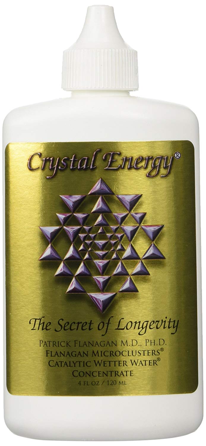 Crystal Energy Patrick Flanagan Hunza Water Megahydrate Longevity 4 Ounce