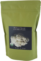 Lions Mane Mushroom Powder Certified Organic 1lb. Bulk