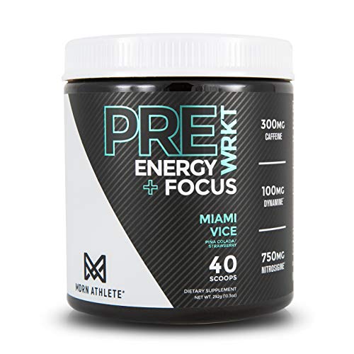 MDRN Athlete PreWRKT™, Pre-Workout Supplement for The Modern Athlete to Enhance Energy, Focus, Strength, and Endurance