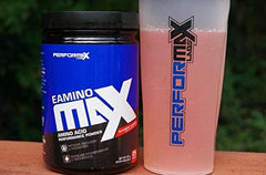 Performax Labs EAminoMax Essential Amino Acids Supplement Formulated with BCAA Powder, Increase Performance and Endurance, Improve Recovery and Hydration, Blackberry Lemonade, 25 Servings