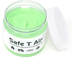 Safe T Air All-Natural Air Purifier with Australian Tea Tree Essential Oil | for Homes, Cars, Boats, RVs | 400 Gram Jar (14 Ounces)