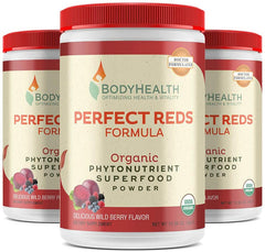 Perfect Reds Formula - Organic Phytonutrient Blend, (30serv), a Combination of phytonutrients, superfoods and enzymes