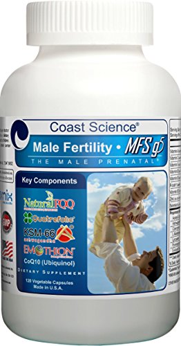 Coast Science Male Fertility Supplement MFSg5 - 120 capsules (now with PQQ)